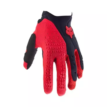 Fox Pawtector мотоперчатки Black Red Красный