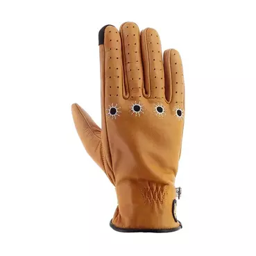 Helstons Shine Ete Lady Leather мотоперчатки Gold Золотистый