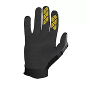 Seven Mx Zero 25.1 Clash мотоперчатки Black Yellow Черный