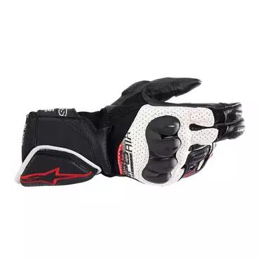 Alpinestars Sp-8 V3 Air мотоперчатки Black White Red Белый