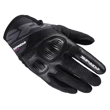 Spidi Flash-r Evo Lady мотоперчатки Black Черный