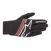 Alpinestars Reef мотоперчатки Black White Fluo Red Черный