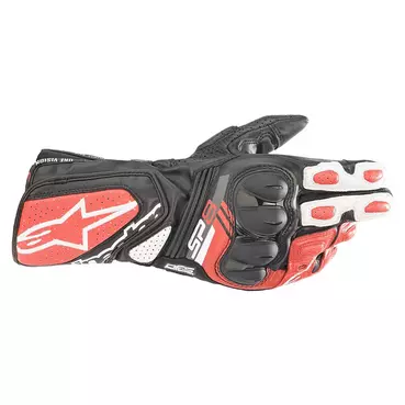 Alpinestars Sp-8 V3 мотоперчатки Black White Red Красный