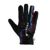 Helstons Freedom Ete мотоперчатки Black Blue Red Черный