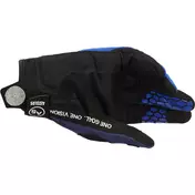 Alpinestars PRO-DURA Navy Bright Blue White Cross Enduro Motorcycle мотоперчатки