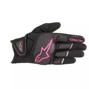 Alpinestars Stella Atom мотоперчатки Black Fuchsia Розовый