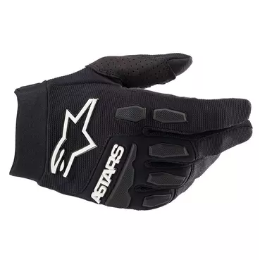 Alpinestars Youth Full Bore мотоперчатки 2022 Black Черный