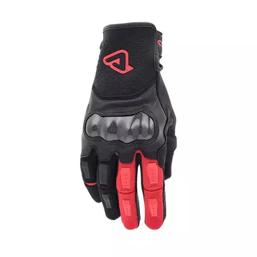 Acerbis Ce Carbon G 5.0 мотоперчатки Black Red Красный