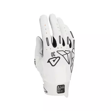 Acerbis X-flex 2.0 мотоперчатки White Белый