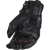 Ls2 Spark 2 Leather мотоперчатки Black Red Красный