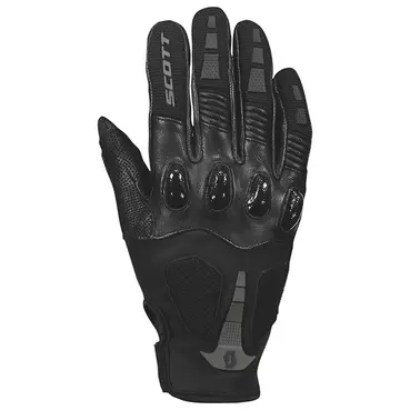 Scott Assault Pro мотоперчатки Black Черный
