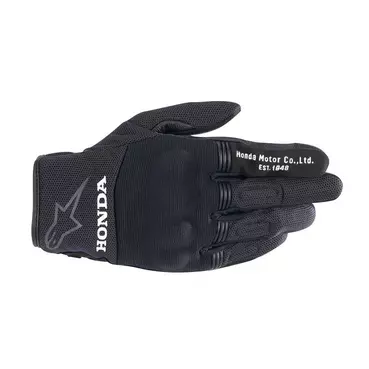 Alpinestars Honda Copper мотоперчатки Black Черный