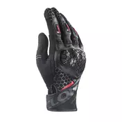 Clover Predator-2 мотоперчатки Black Red Черный