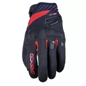Five Rs3 Evo мотоперчатки Black Red Красный