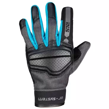Ixs Classic Evo Air Lady мотоперчатки Black Turquoise Синий