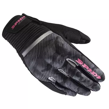 Spidi Flash Ce Lady мотоперчатки Black Camouflage Серый