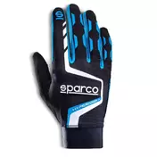 Gloves Sparco HYPERGRIP+ 9 Black/Blue Черный