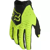Fox Pawtector мотоперчатки Yellow Fluo Желтый