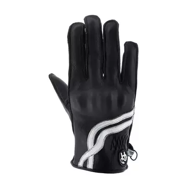 Helstons Virage Ete Lady Leather мотоперчатки Black Черный