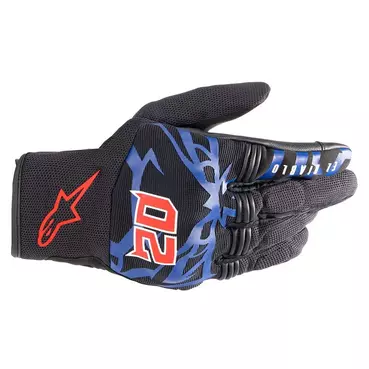 Alpinestars Fq20 Copper мотоперчатки Black Blue Red Синий