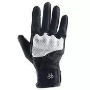 HELSTONS Neo Air perforierte Lederhandschuhe Черно-белый