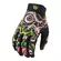Troy Lee Designs Air Bigfoot мотоперчатки Black Green Зеленый