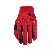 Five Rsx мотоперчатки Red Красный