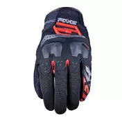 Five Tfx4 мотоперчатки Black Red Красный