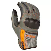 Klim Induction мотоперчатки Cool Grey Strike Orange Оранжевый