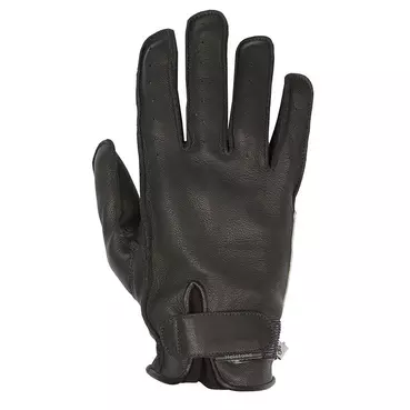 Helstons Hiro Soft Leather мотоперчатки Black Черный