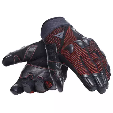 Dainese Unruly Ergo-tek мотоперчатки Black Red Красный