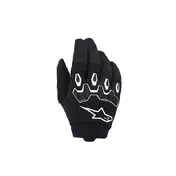 Alpinestars Youth Full Bore V2 мотоперчатки Black White Черный