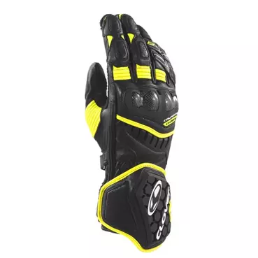 Clover Rs-9 Race Replica мотоперчатки Black Yellow Синий