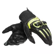 Dainese Mig 3 мотоперчатки Black Yellow Fluo Желтый