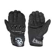 Berik Sprint 2.0 Leather мотоперчатки Black White Белый
