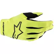 Alpinestars YOUTH RADAR Fluo Yellow Black Motorcycle Cross Enduro мотоперчатки for Children