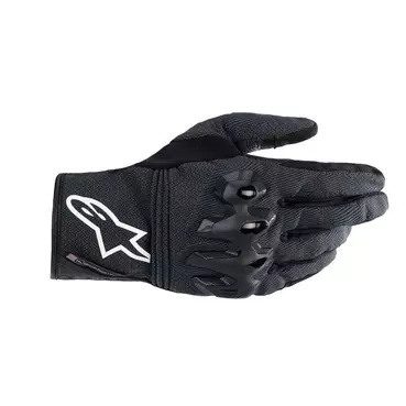 Alpinestars Morph Street мотоперчатки Black White Черный