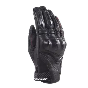 Clover Raptor 3 мотоперчатки Black Черный