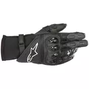 Alpinestars Gp X V2 Leather мотоперчатки Black Черный