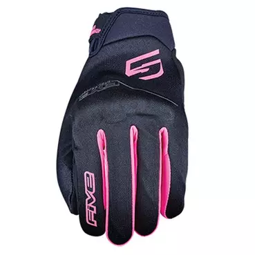 Five Globe Evo Woman мотоперчатки Black Fluo Pink Розовый