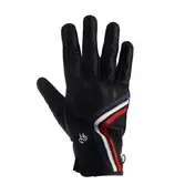 Helstons Line Ete Leather мотоперчатки Black Черный