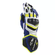 Clover Rs-9 Race Replica мотоперчатки White Blue Yellow Синий