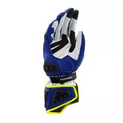 Clover Rs-9 Race Replica мотоперчатки White Blue Yellow Синий