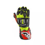 Berik Track 2.0 мотоперчатки Black White Fluo Red Fluo Yellow Желтый