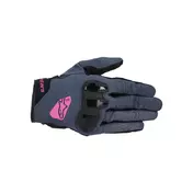 Alpinestars Chrome Women мотоперчатки Asphalt Purple Серый