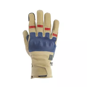 Helstons Wislay Hiver мотоперчатки Beige Blue Red Бежевый