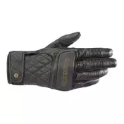 Alpinestars Brass Leather мотоперчатки Black Черный
