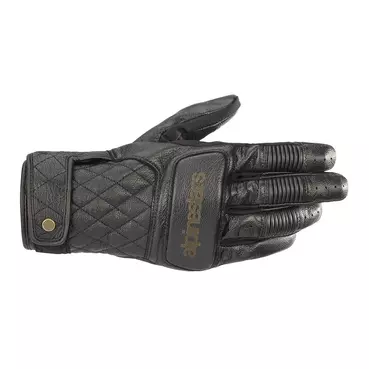 Alpinestars Brass Leather мотоперчатки Black Черный