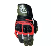 Berik Sprint 2.0 Leather мотоперчатки Green Red Красный