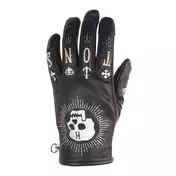 Helstons Grafic Мотошлем Air Skull мотоперчатки Black Черный